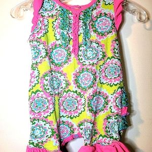 Flit & Flitter Ruffled Romper